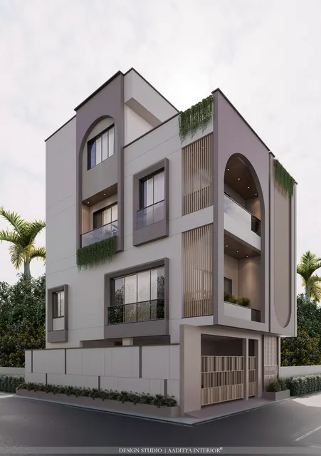 Bungalow & Elevation interior design – Modern Bungalow & Elevations, Surat (view 3)