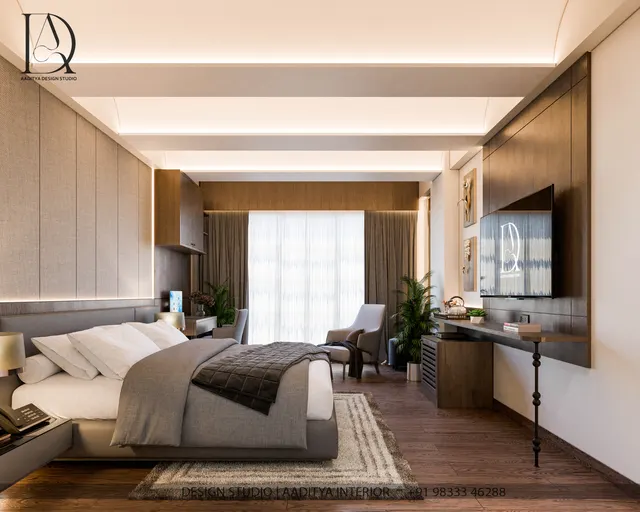 Hotel Rooms interior design – Hotel Rooms, Daman, Daman (view 2)