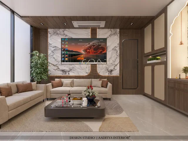 Office interior design – Director's Office Suite, Surat (view 3)