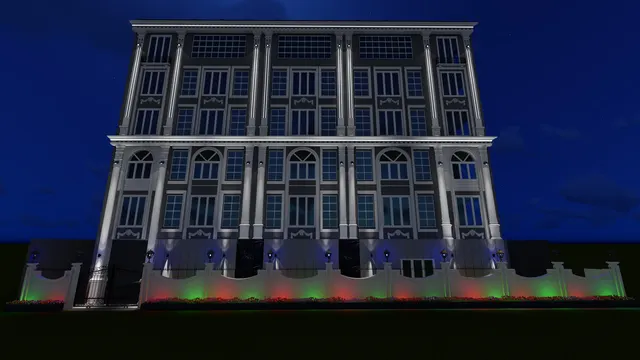 Industrial Elevation interior design – Diamond Factory Elevation, Surat (view 4)