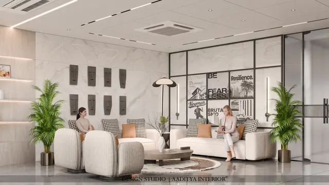 Diamond Office interior design – Diamond Company Office, Surat (view 3)