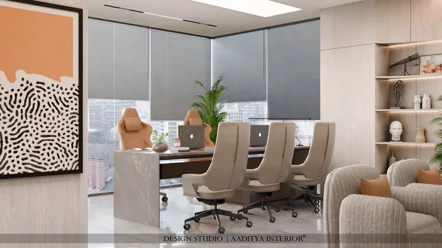 Diamond Office interior design – Diamond Company Office, Surat (view 4)