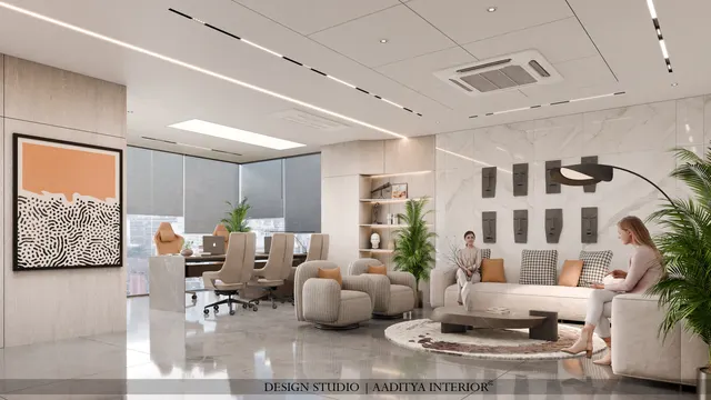 Diamond Office interior design – Diamond Company Office, Surat (view 5)