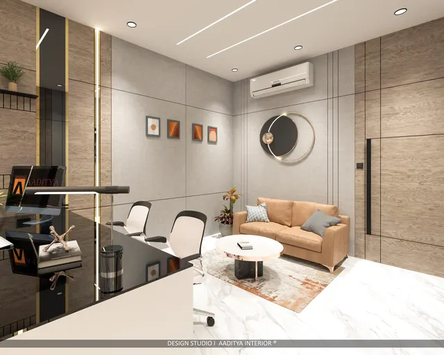 Office interior design – Corporate Office Suite, Surat (view 4)