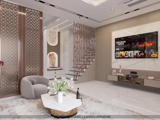 Bungalow interior design – Edan Bungalow, Surat (view 2)
