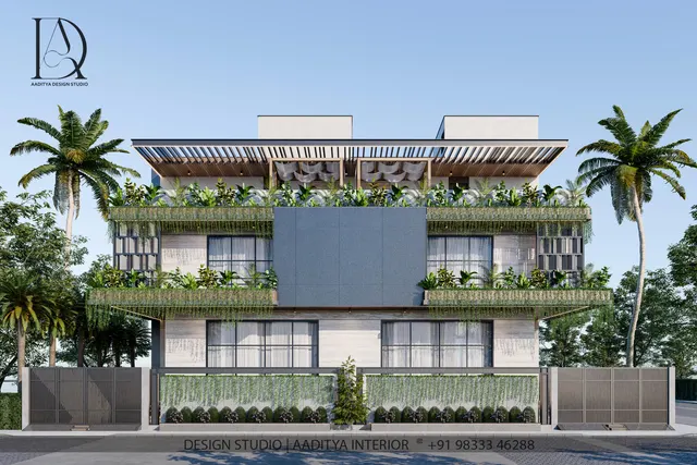 Elevation interior design – Residence Elevation, Ahmedabad, Ahmedabad (view 2)