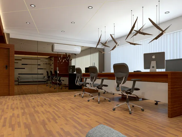 Office & Residence interior design – Executive Offices, Surat (view 3)