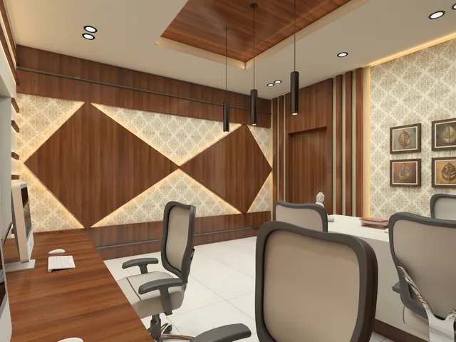 Office & Residence interior design – Executive Offices, Surat (view 5)