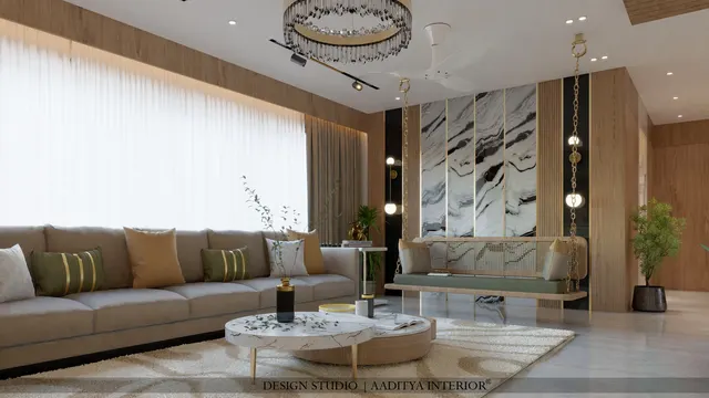 Apartment interior design – Glory Height, Surat (view 2)