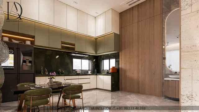 Apartment interior design – Gopin Rivera Residence, Surat (view 7)