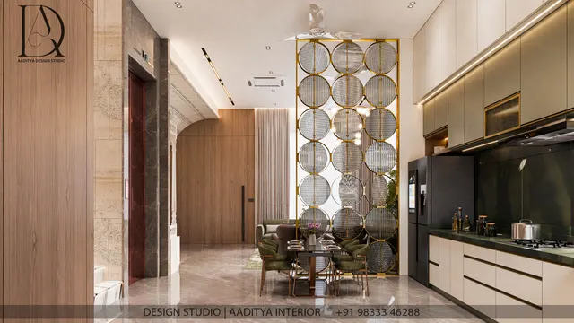 Apartment interior design – Gopin Rivera Residence, Surat (view 8)