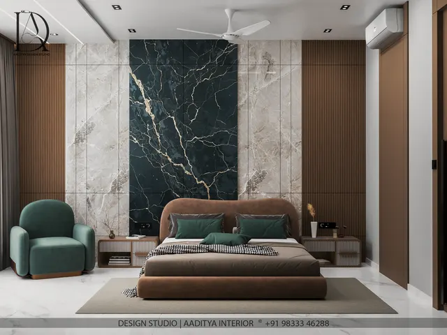 Apartment interior design – Gopin Rivera Residence, Surat (view 9)