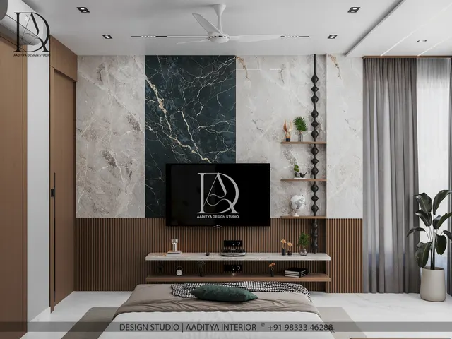 Apartment interior design – Gopin Rivera Residence, Surat (view 10)