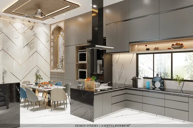 Villa interior design – Gopin Villa, Surat (view 4)