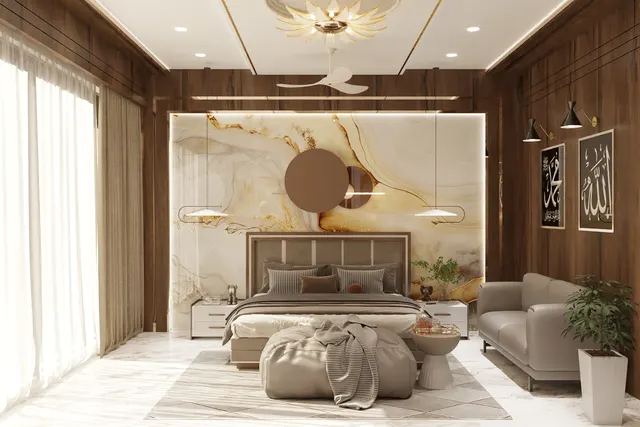 Villa interior design – Grand Staircase Villa, Surat (view 5)