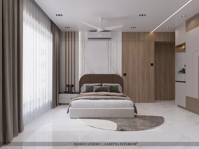 Apartment interior design – Green City Gold, Surat (view 8)