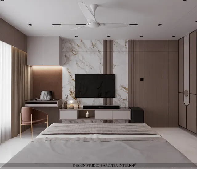 Apartment interior design – Green City Gold, Surat (view 11)