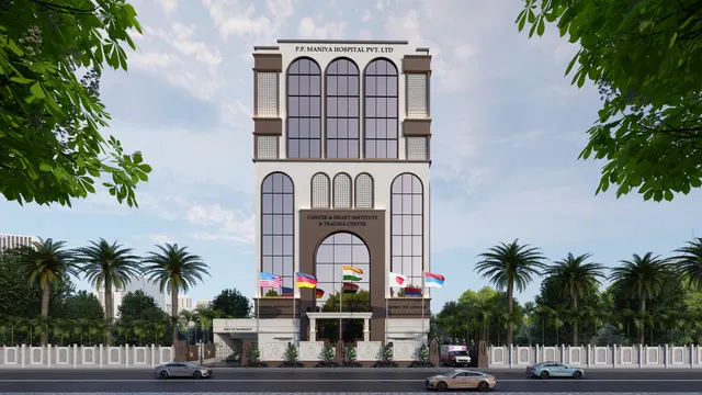 Hospital Elevation interior design – Hospital Building, Adajan, Adajan, Surat (view 11)