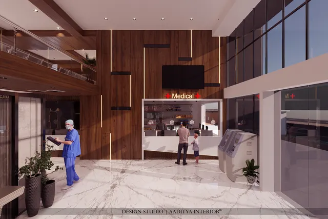Healthcare interior design – Hospital Interiors, Adajan, Adajan, Surat (view 9)