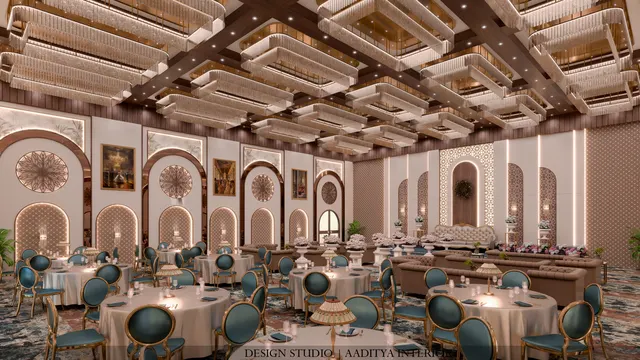 Hotel & Banquet Hall interior design – Hotel Long D, India (view 3)