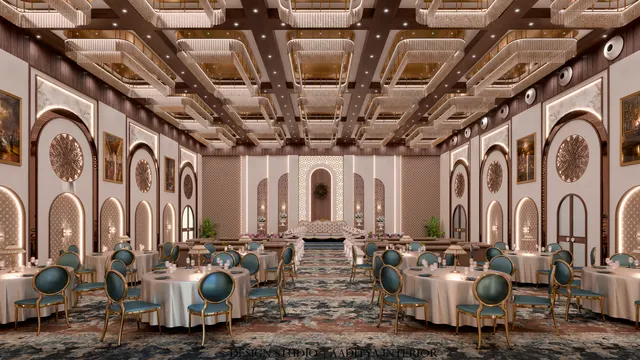 Hotel & Banquet Hall interior design – Hotel Long D, India (view 4)