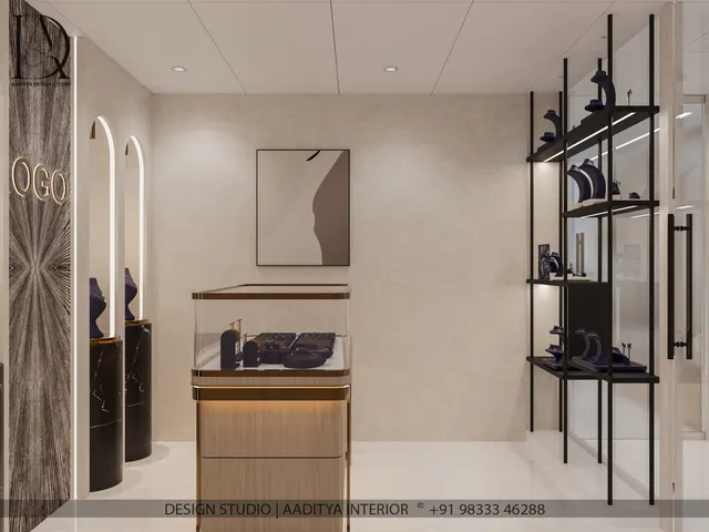 Showroom & Office interior design – Showroom & Office, ITC Park, Surat (view 2)
