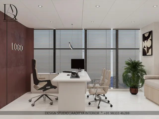 Showroom & Office interior design – Showroom & Office, ITC Park, Surat (view 5)