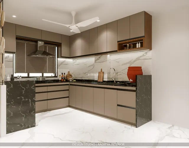 Apartment interior design – Jaipur Residence, Jaipur (view 3)