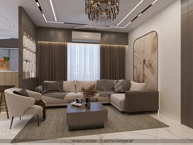 Apartment interior design – Kanchan Vatika, Surat (view 2)