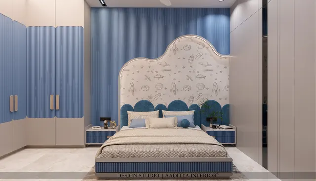 Apartment interior design – Krushnabhumi Residence, Surat (view 10)