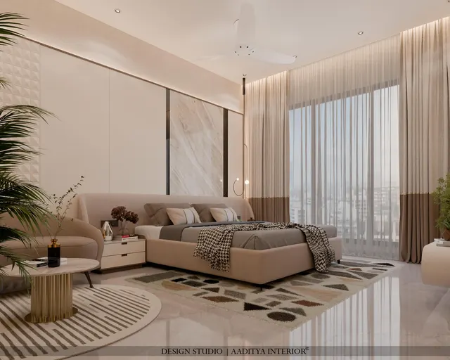 Apartment interior design – Krushnabhumi Residence, Surat (view 13)