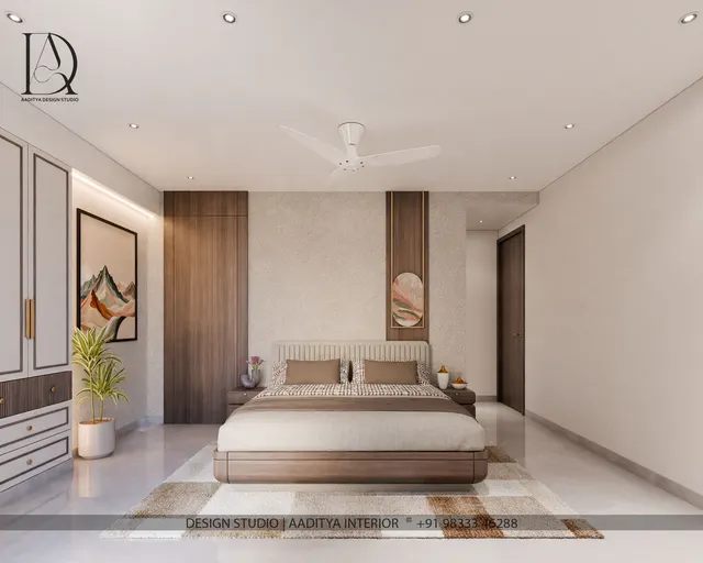 Apartment interior design – Lattice Ceiling Apartment, Surat (view 13)