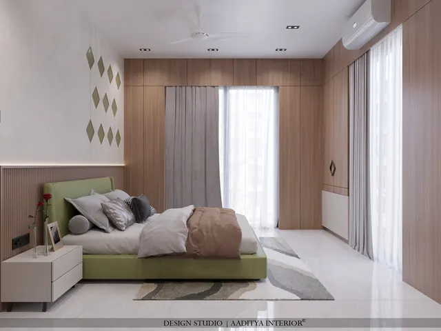 Apartment interior design – Liberty Residence, Surat (view 6)