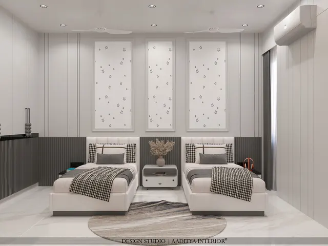 Apartment interior design – Liberty Residence, Surat (view 12)