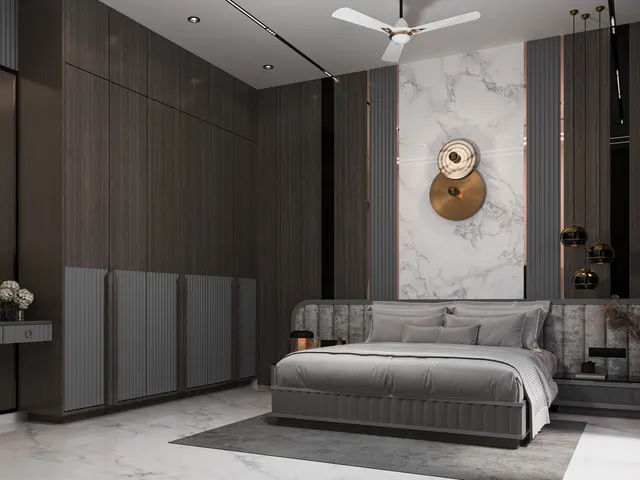 Bungalow interior design – Double-Height Residence, Surat (view 7)