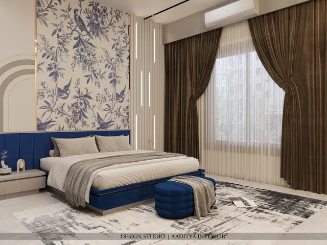 Bungalow interior design – Double-Height Residence, Surat (view 9)