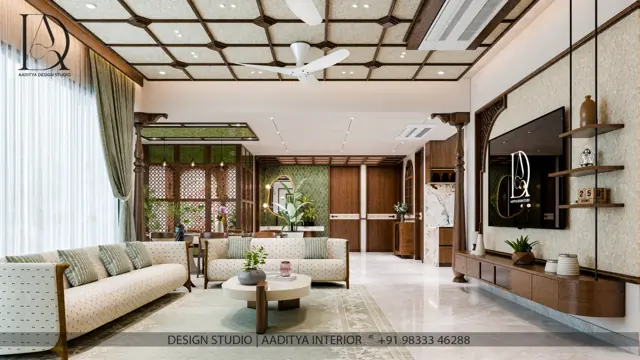Apartment interior design – Meera Platina Residence, Surat (view 4)