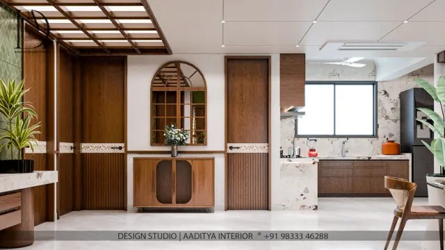 Apartment interior design – Meera Platina Residence, Surat (view 8)