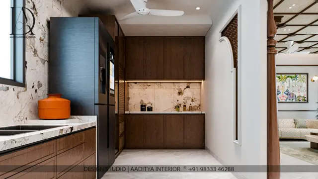 Apartment interior design – Meera Platina Residence, Surat (view 21)