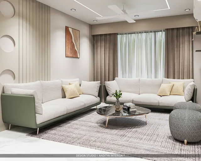 Apartment interior design – Nakshatra Galaxia, Surat (view 3)