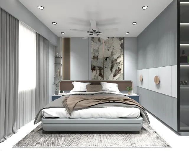 Apartment interior design – Nakshatra Galaxia, Surat (view 7)