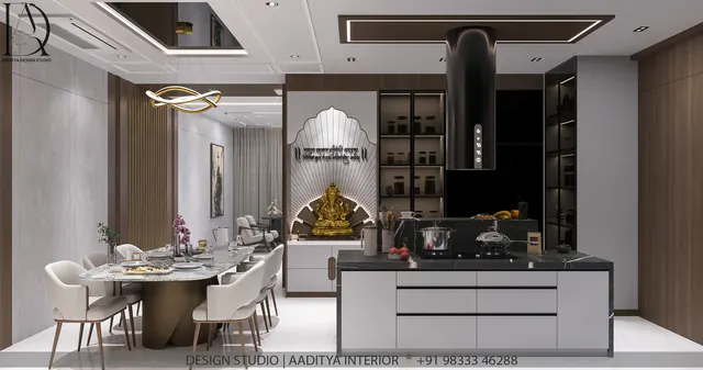 Luxury Apartment interior design – Palladium Pride, Surat (view 6)