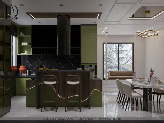 Luxury Apartment interior design – Palladium Pride, Surat (view 9)