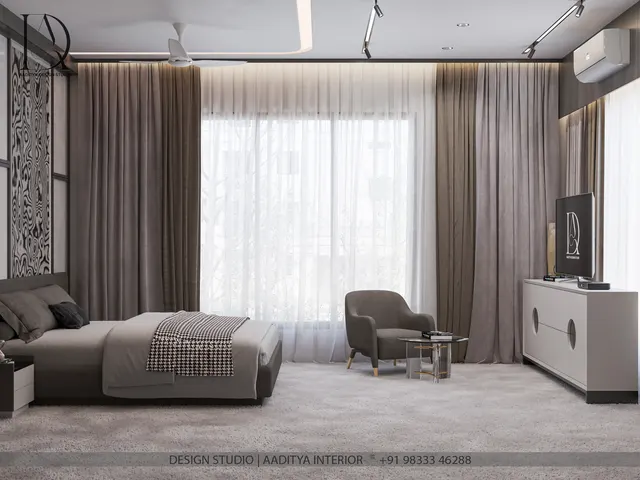 Luxury Apartment interior design – Palladium Pride, Surat (view 14)