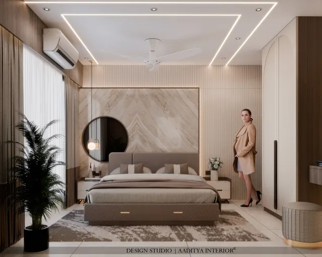 Apartment interior design – Palladium Sky C-1103, Surat (view 11)