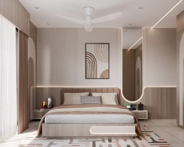 Apartment interior design – Palladium Sky C-1103, Surat (view 12)