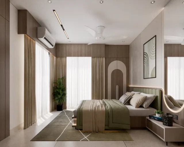 Apartment interior design – Palladium Sky C-1103, Surat (view 13)