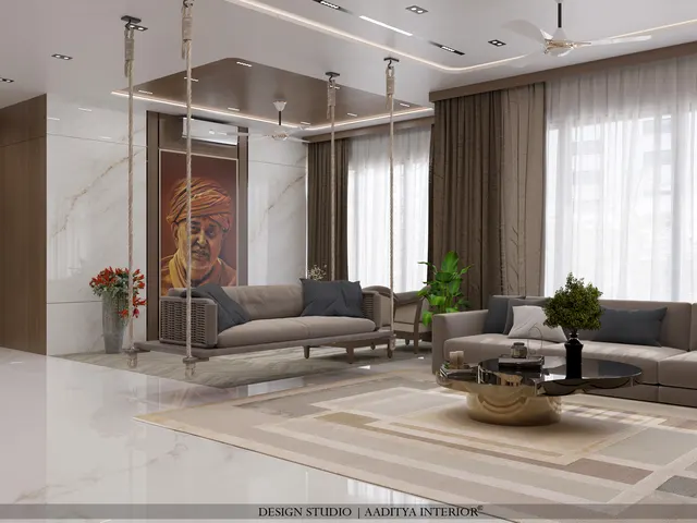 Apartment interior design – Prayosha B-202, Surat (view 2)