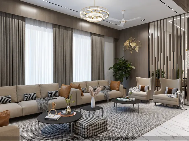 Bungalow & Interiors interior design – Contemporary Bungalow Elevation, Surat (view 6)