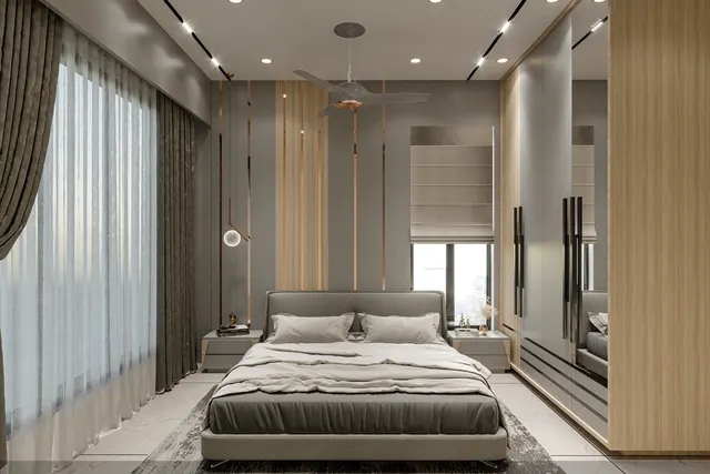 Apartment interior design – The Roscoe 1101, Surat (view 8)